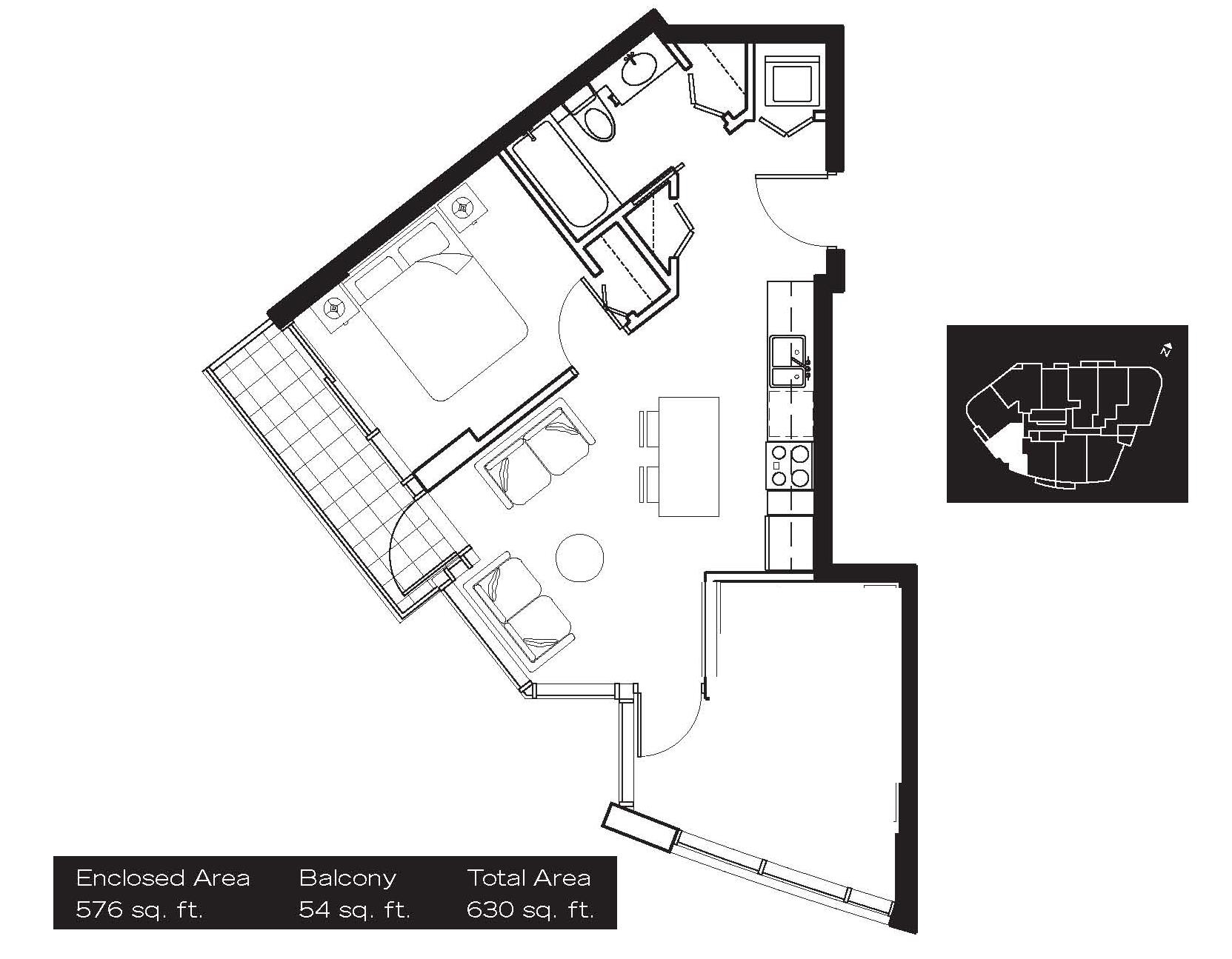 Unit 802 - 788 Hamilton Street, Vancouver 2